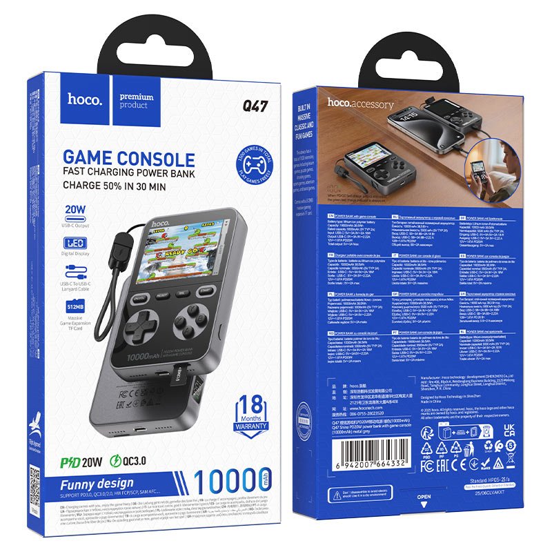 Hoco Q47 Power Bank + Game Console