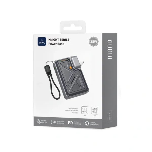 WiWU Wi-P057 3-in-1 Magnetic Power Bank