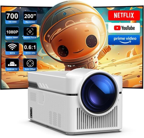 Magcubic HY450 NTV WhaleOS 1000ANSI Projector