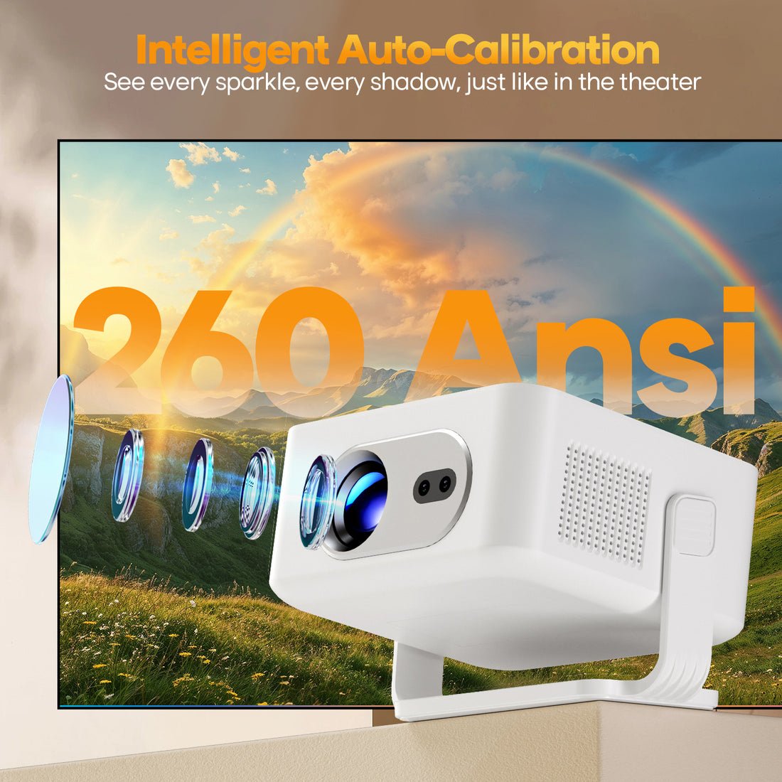 Magcubic HY300Max Android Smart Projector