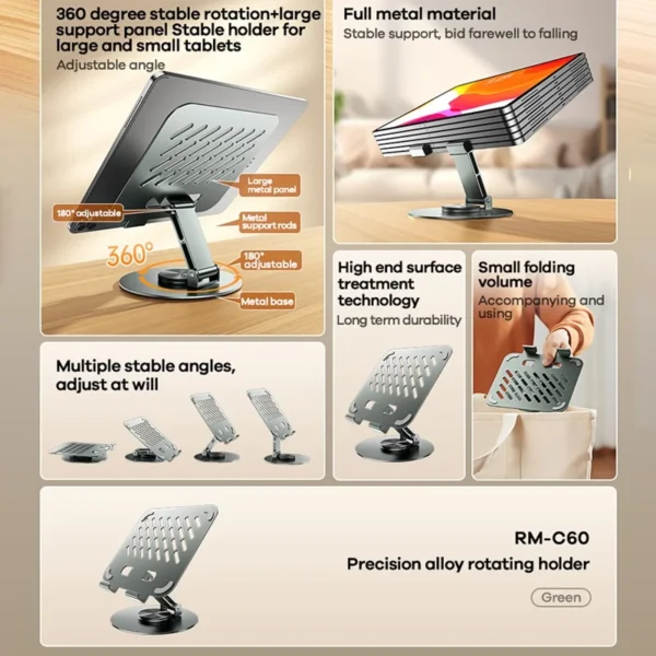 Remax RM-C60 alloy tab phone stand