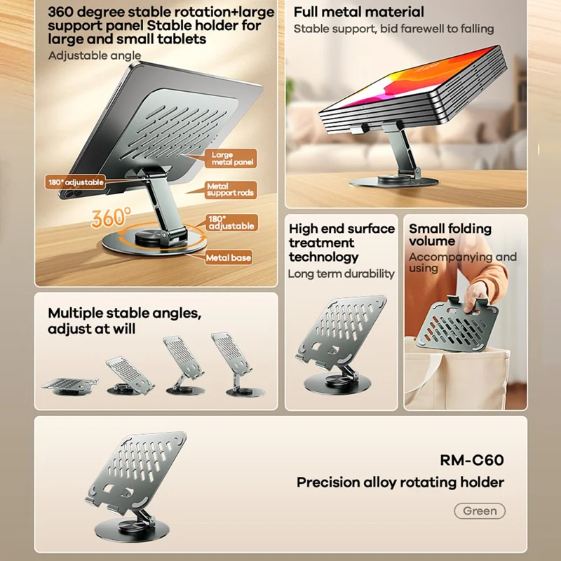 Remax RM-C60 alloy tab phone stand