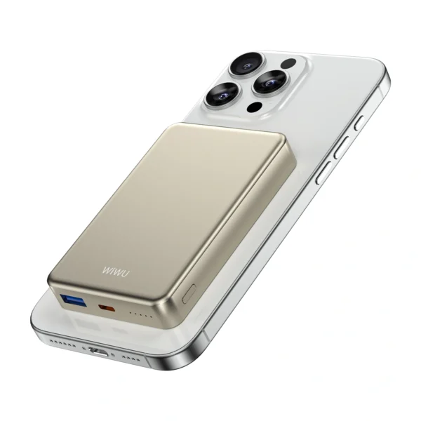 WiWU P15-1 10000mAh Ultra Thin Magnetic Power Bank