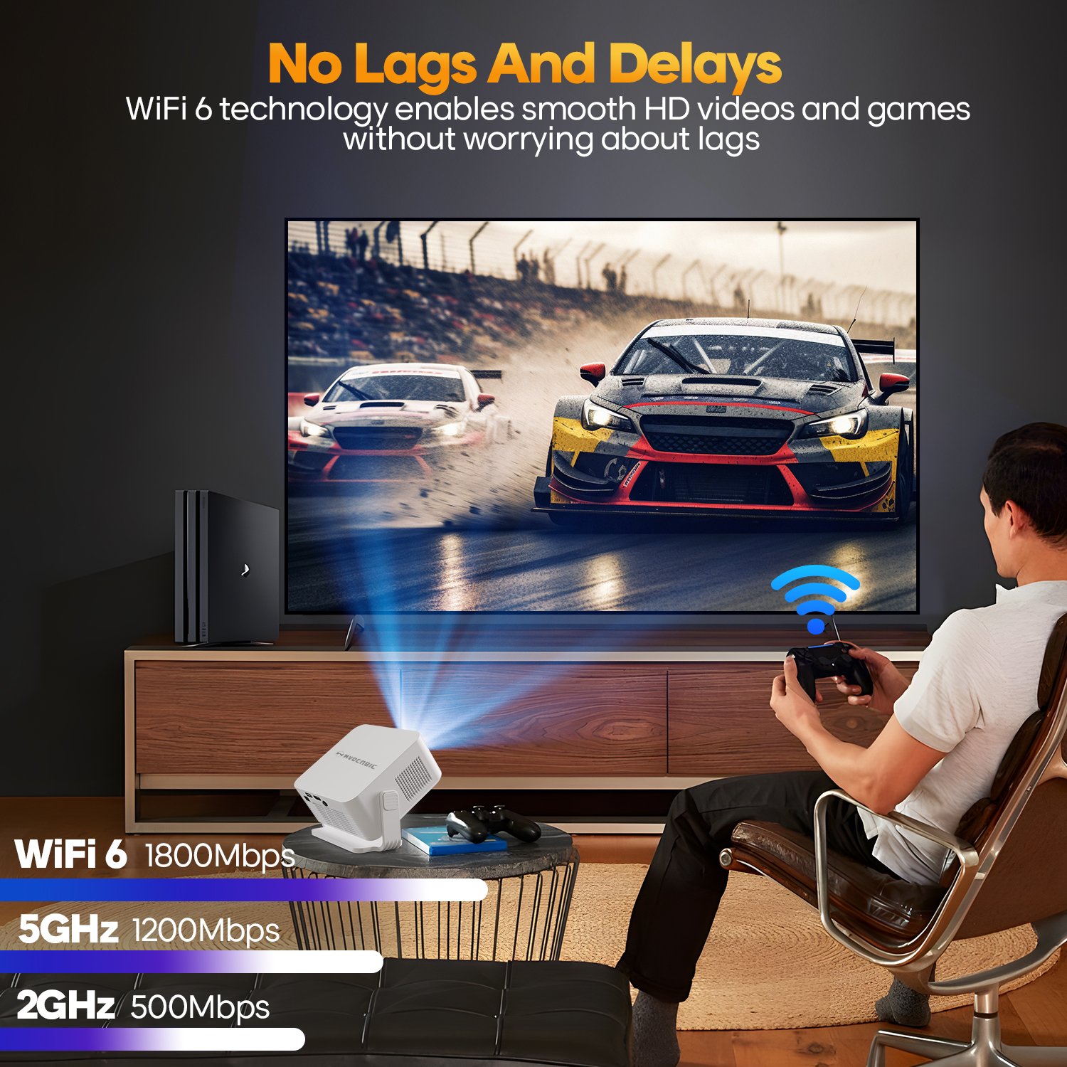 Magcubic HY300Max Android Smart Projector