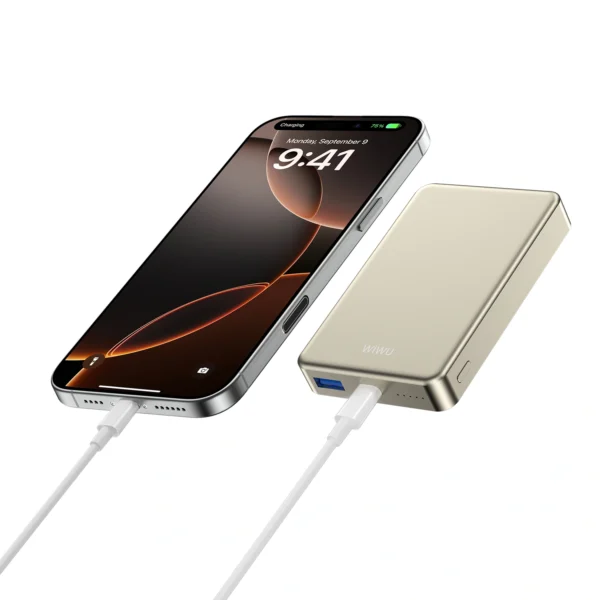 WiWU P15-1 10000mAh Ultra Thin Magnetic Power Bank