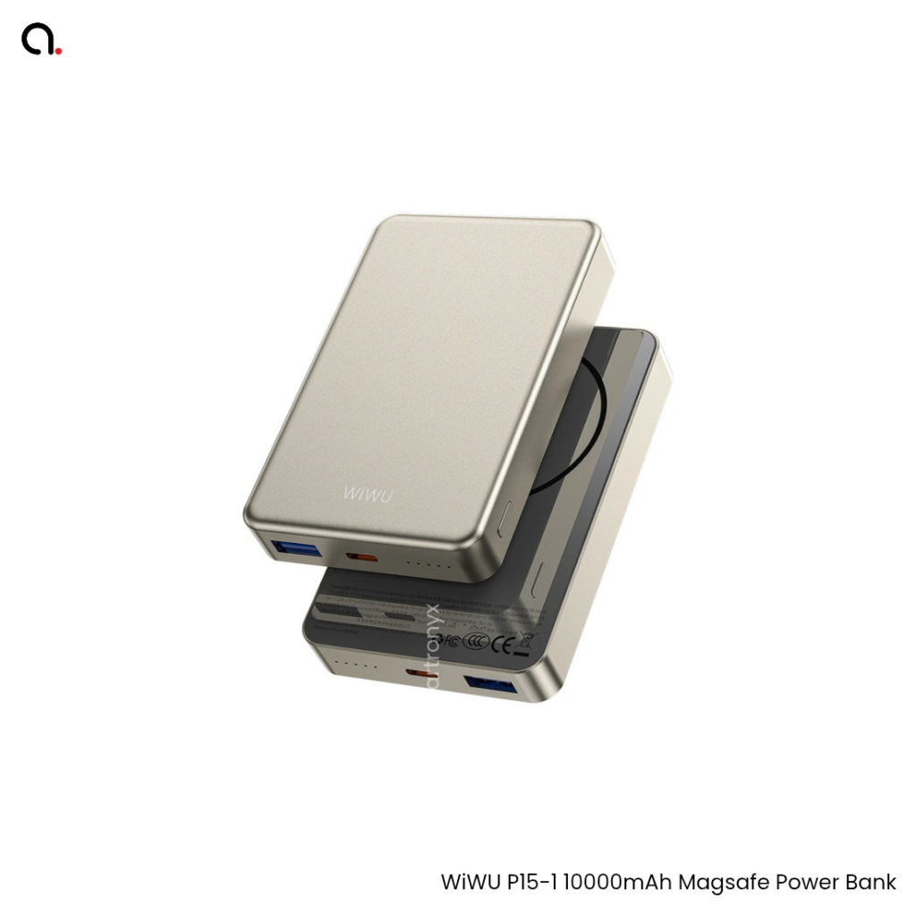WiWU P15-1 10000mAh Ultra Thin Magnetic Power Bank