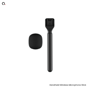 Handheld wireless microphone stick boom mic