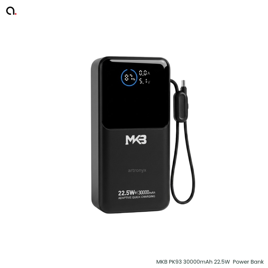 MKB PK93 30000mAh 22.5W Fast Charging Power Bank