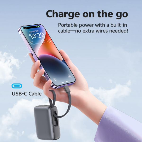 QCY PB10C 10000mAh 35W Fast Charging Power Bank