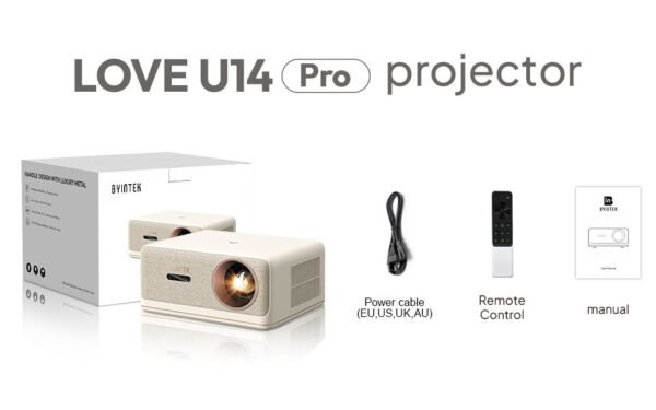 BYINTEK LOVE 5 U14 Pro Smart Android Projector