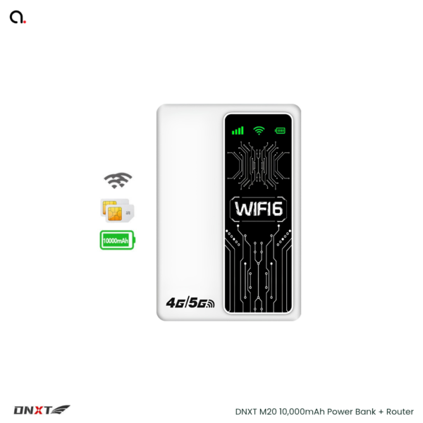 DNXT M20 Pocket Router 10000mah Power Bank