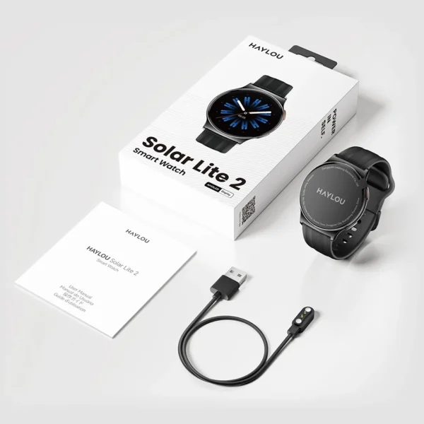 HAYLOU Solar Lite 2 Smart Watch box contents