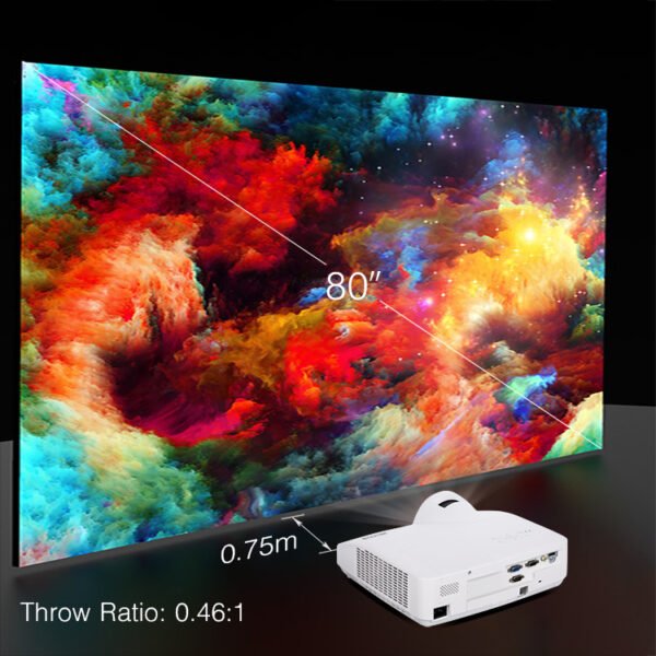 BYINTEK C500WST Ultra Short Throw 3LCD Projector
