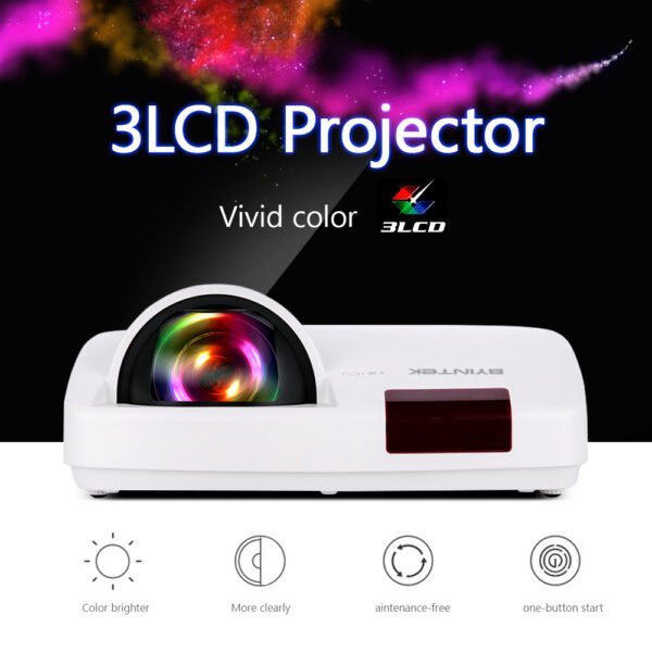 BYINTEK C500WST Ultra Short Throw 3LCD Projector