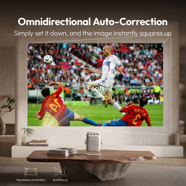 BYINTEK Love 2 U6 Projector auto screen correction