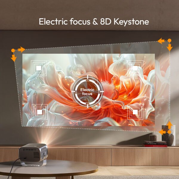 Byintek VEVSHAO A12 Smart Mini Projector