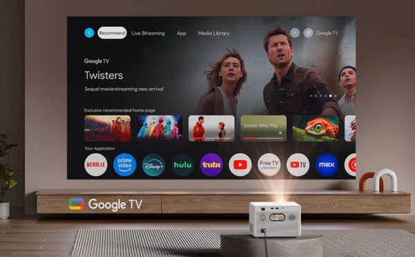 BYINTEK Love 4 Max (T5 Max) 1000 ANSI 4K Smart Projector