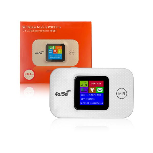 MF687 4G LTE MiFi Pocket sim Router