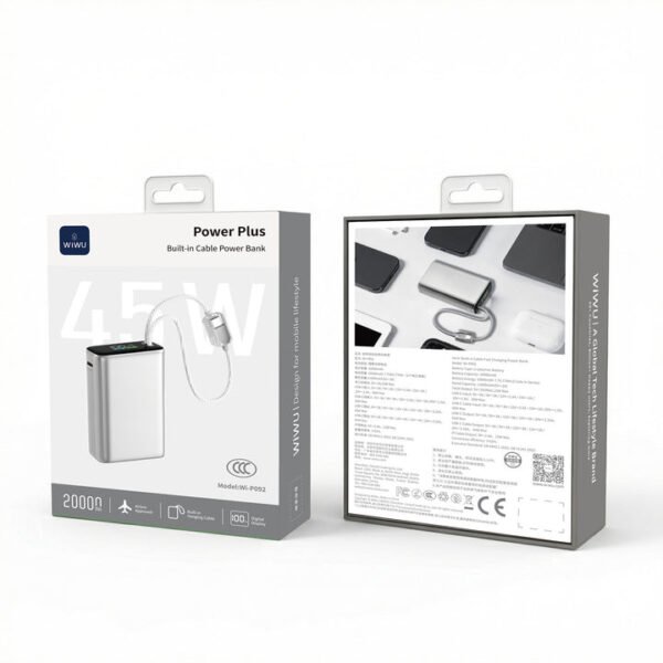 WiWU Wi-P092 20000mAh 45W Power Bank price
