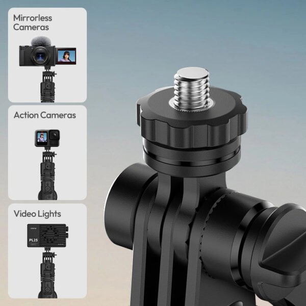 Ulanzi TT23 Auto-Tracking Selfie Stick Tripod 1/4 mount/hook