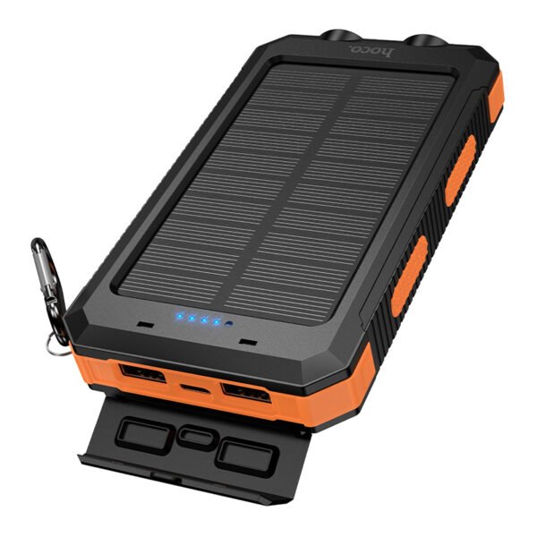 Hoco J164 Platinum 8,000mAh Solar Power Bank in Bangladesh