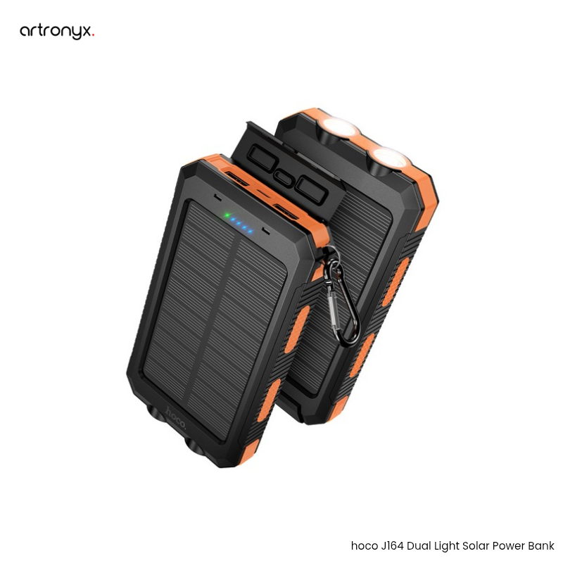 Hoco J164 Platinum 8,000mAh Solar Power Bank