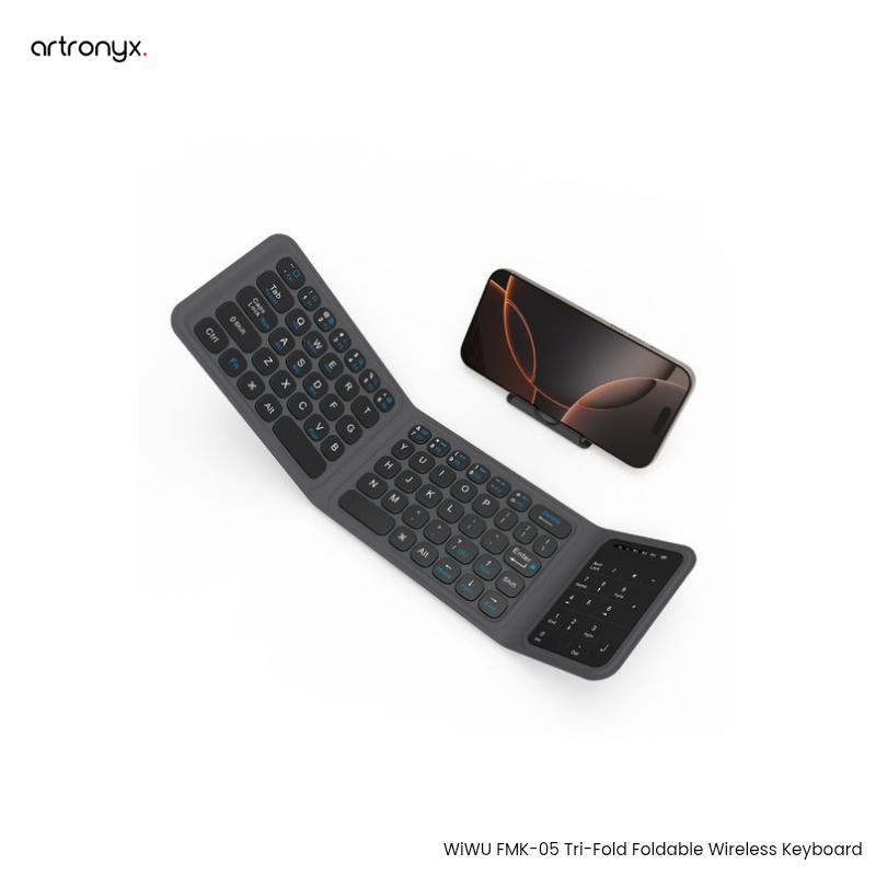 WiWU FMK-05 Tri-Fold Foldable Wireless Keyboard