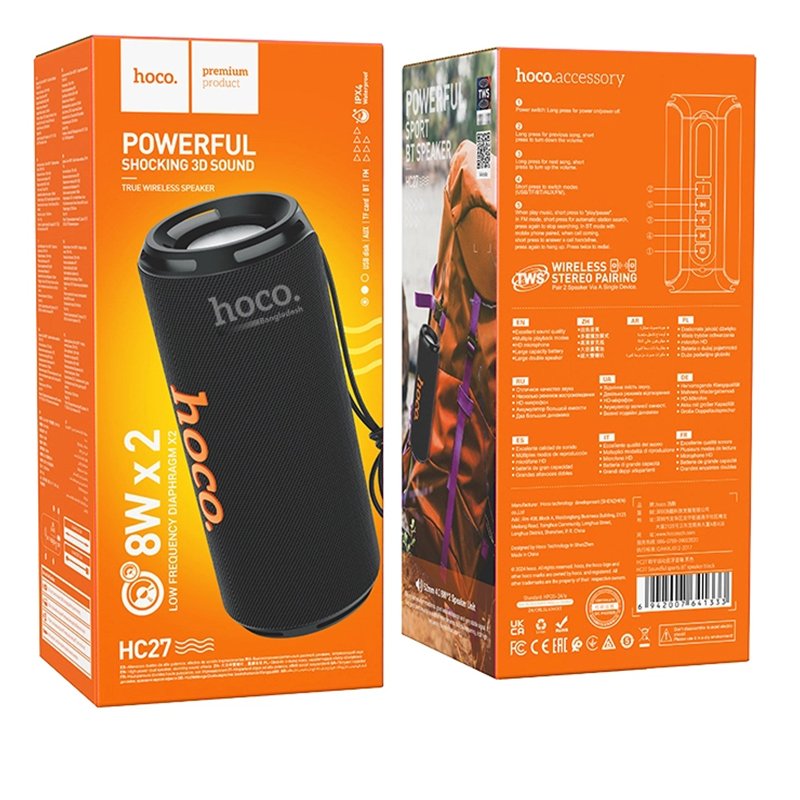 Hoco hc27 outdoor speaker box
