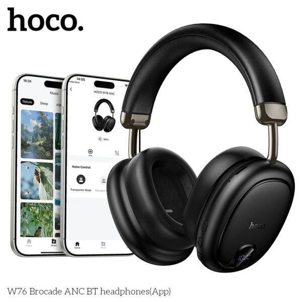 HOCO W76 Brocade ANC Wireless Headphone